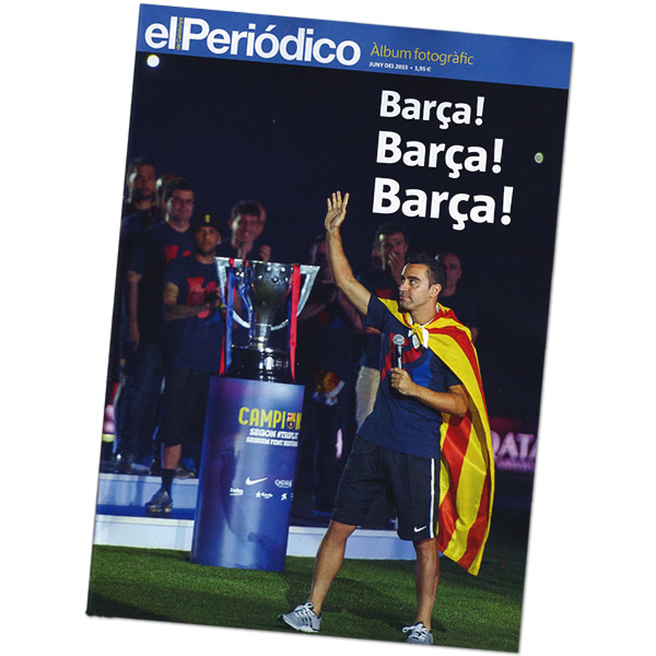 【メール便可】 El Periodico紙別冊 三冠フォトブック Barca! Barca! Barca!