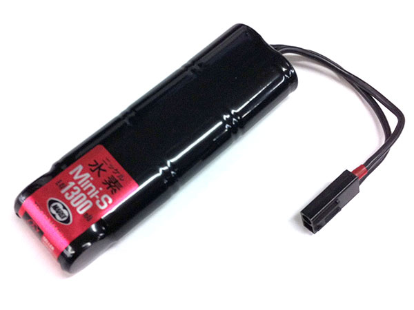 東京マルイ: バッテリー 8.4V ニッケル水素 ミニS 1300mAh