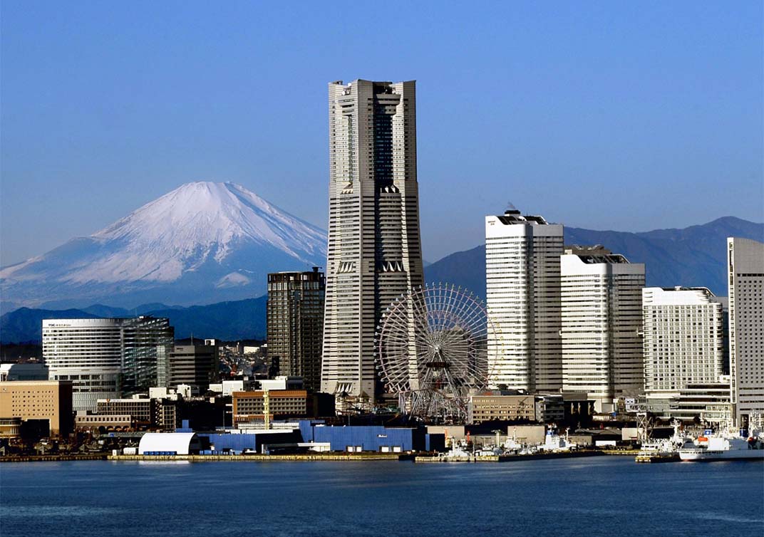 横浜の景色が一望できる日本で一番高いところにあるホテル